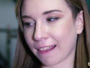 Sweet sexy teen caught fingering her pussy by grandpa and he fucks her twat 2/16