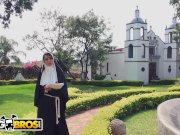 BANGBROS - Blasphemous Ex Catholic Nun Yudi Pineda Commits Unholy Act! 2/16