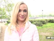 Beautiful blonde Crystal Caytlin likes sex in public 9/16