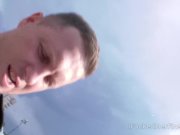 Excited lad picks up two babes and seduces them into orgy 1/16