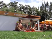 HUNT4K. Naughty man picked up teen for spontaneous anal sex in park 2/16