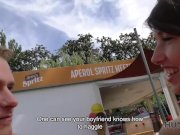 HUNT4K. Naughty man picked up teen for spontaneous anal sex in park 9/16