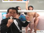 Crazy JAV reverse glory hole bathhouse prank Subtitles 7/16