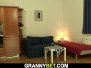 Busty big belly mature plumper spreads legs for him 2/16