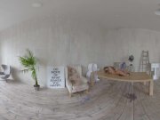 StasyQVR - 180 VR Porn Video - Body Stocking Bombshell with MeganQ