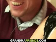 Big tits old mature woman threesome fucking POV 3/16