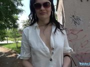 Public Agent Hot Dark Haired MILF fucks stranger for his cash 2/16