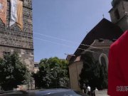 HUNT4K. Nerdy cuckold watches girlfriend fucked by muscular stranger 9/16