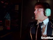 Lucky Pilot Gets Wildly Served by Big Tits Stewardess Madelyn Marie 1/16