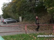 Stingy barbies don't pay for WC and rather risk peeing in city center 14/16