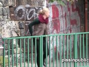 Stingy barbies don't pay for WC and rather risk peeing in city center 15/16