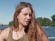 Alba Rubbing Her Sweet Pussy Down by the Lake 7/16