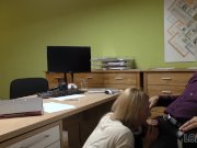 LOAN4K. Loan agent explains beautiful girl how to save the situation 12/16