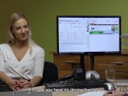 LOAN4K. Loan agent explains beautiful girl how to save the situation 5/16