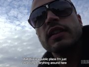 HUNT4K. Angry boy watches slutty GF cheating on him with stranger 2/16