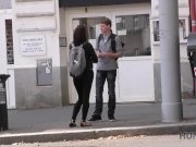 HUNT4K. Man pays attractive tourist money for quickie at his place 8/16