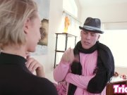 Trickery - Emma Hix gets tricked into sex with her stylist 3/16