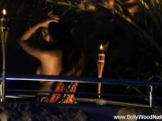 Mysterious Indian Babe Getting Naked 2/16