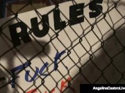 Cuban BBW Angelina Castro Slams BBC In Cage Match! 4/16
