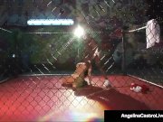 Cuban BBW Angelina Castro Slams BBC In Cage Match! 7/16
