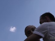 HUNT4K. Man invites couple to his place and fucks teen girl for cash 6/16