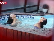 LETSDOEIT - Horny Lesbian Teens Fuck In The Jacuzzi 4/16