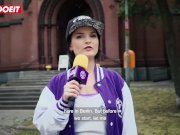 LETSDOEIT - German Ebony Pornstar Pussy Licked And Banged By Newbie 6/16