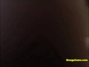 Huge dildo into the tight hairy pussy 3/16