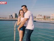 LETSDOEIT - Hardcore Fuck for a Russian Babe on a Public Beach 10/16