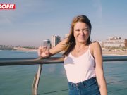 LETSDOEIT - Hardcore Fuck for a Russian Babe on a Public Beach 2/16