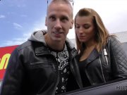 HUNT4K. Young couple needs cash so why blonde services stranger 2/16