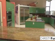 Sexy Christy Mack plays with her amazing tits and wet pussy 15/16