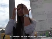 HUNT4K. Couple is in need of cash for motel so why girl gets naked 2/16