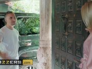 Hot blonde teen Emma Gets All Oiled Up and throat fucked - Brazzers 1/16