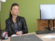 LOAN4K. Fraces likes new loan agent so agrees to fuck for money 4/16