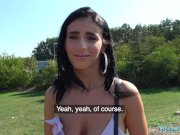 Public Agent Hot busty Romanian beauty fucked to orgasm for cash 8/16