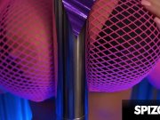 Hot Lolly Ink strip down and fuck a monster cock - Spizoo 4/16