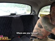Female Fake Taxi Tattooed guy makes sexy blonde horny 5/16