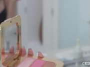 Gorgeous Petite Teen Babe Athena Faris Gets Fucked Deep In Her Tight Pussy 1/16