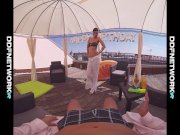 Absolutely hot cabana fantasies come true with VR model Vicky Love in POV 1/16