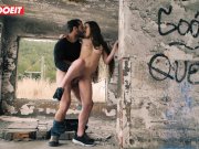 LETSDOEIT - Petite French Girl Fucked Outdoors By Stranger 13/16