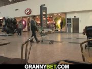 Skinny blonde mature woman picked up for play 4/16