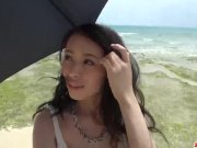 Kyouko Maki tries POV sex by the beach with More at Japanesemamas com 1/16