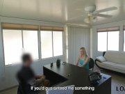 LOAN4K. Man grabs camera and organizes porn casting in loan agencyч 5/16