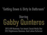 Big Nippled MexiMilf Gabby Quinteros Finger Fucks Her Taco! 1/16