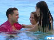 VIXEN Two Best Friends On Vacation Sneak Into DJs House For Wild Threesome 5/16