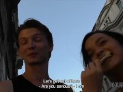 HUNT4K. Chick agrees for sex for money even in front of boyfriend 5/16