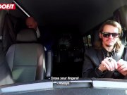 LETSDOEIT - Blonde Goddess Gets Intense Orgasms in a German Bus 5/16