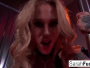 Stripper Sarah takes a big dick from a customer 8/16