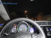 Blonde Roller Skater CFNM Car Dick-Flashing Public Masturbation 6/16